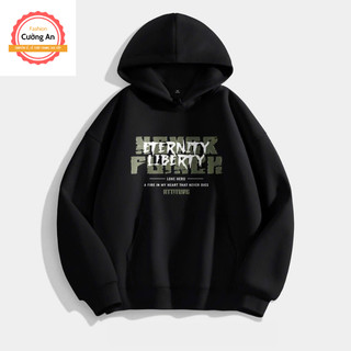Áo hoodie, áo khoác hoodie nam chất nỉ dày form rộng có mũ giá rẻ - Cường An Fashion HD022