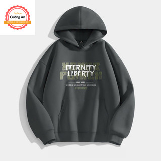 Áo hoodie, áo khoác hoodie nam chất nỉ dày form rộng có mũ giá rẻ - Cường An Fashion HD023