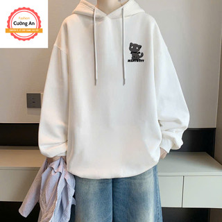 Áo hoodie, áo khoác hoodie nam chất nỉ dày form rộng có mũ giá rẻ - Cường An Fashion HD032