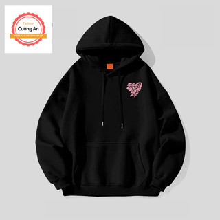 Áo hoodie, áo khoác hoodie nam chất nỉ dày form rộng có mũ giá rẻ - Cường An Fashion HD032