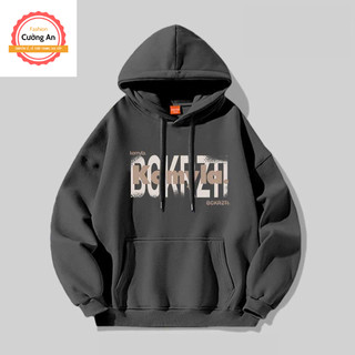 Áo hoodie, áo khoác hoodie nam chất nỉ dày form rộng có mũ giá rẻ - Cường An Fashion HD034