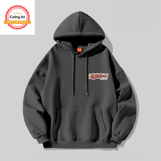 Áo hoodie, áo khoác hoodie nam chất nỉ dày form rộng có mũ giá rẻ - Cường An Fashion HD034