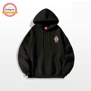 Áo hoodie, áo khoác hoodie nam chất nỉ dày form rộng có mũ giá rẻ - Cường An Fashion HD0040