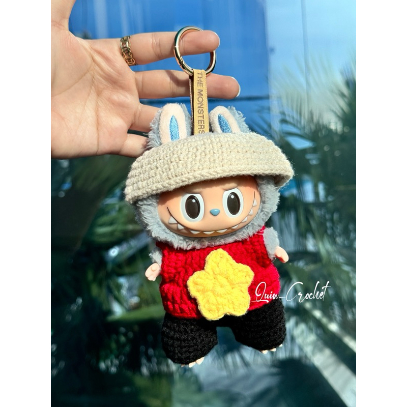 Outfit labubu cờ đỏ sao vàng ( gồm áo, quần, nón) | Shopee Việt Nam