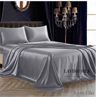Ga trải giường Lụa LS Lavish silk Hàng loại 1 mát lạnh kích thước 1m8x2m1x25cm