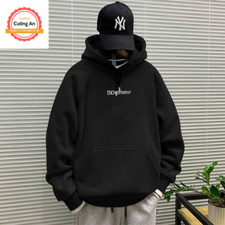 Áo hoodie, áo khoác hoodie nam chất nỉ dày form rộng có mũ giá rẻ - Cường An Fashion HD045