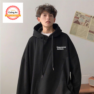 Áo hoodie, áo khoác hoodie nam chất nỉ dày form rộng có mũ giá rẻ - Cường An Fashion HD045