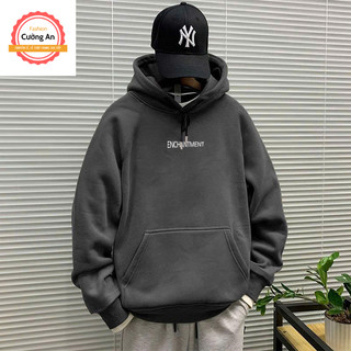 Áo hoodie, áo khoác hoodie nam chất nỉ dày form rộng có mũ giá rẻ - Cường An Fashion HD045
