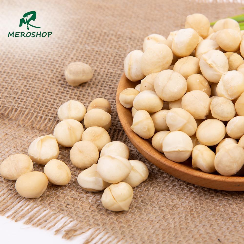 250gr Nhân macca daklak sấy chín. Có hồ sơ công bố, xuất hóa đơn công ty đầy đủ