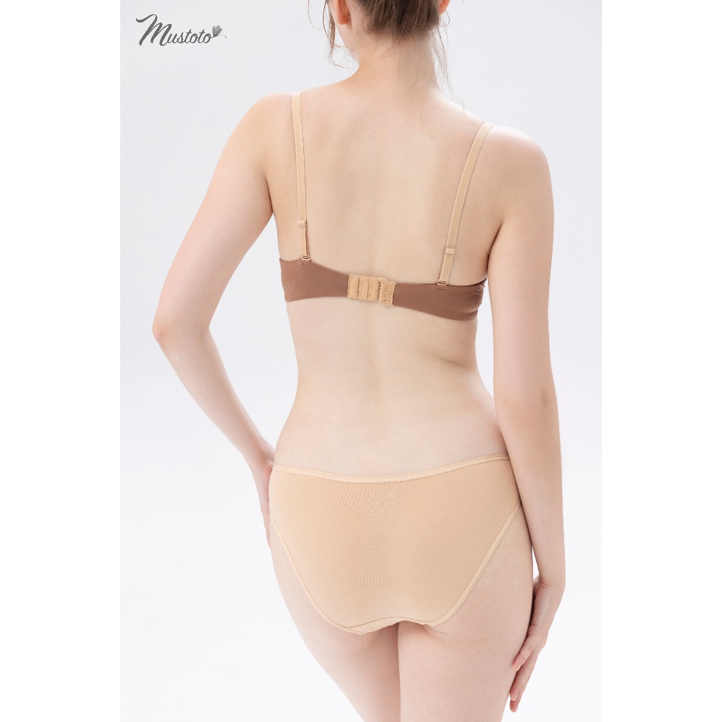 Ảnh Áo Lót Nữ Mustoto Kaia Mút Mỏng Không Gọng Nâng Ngực Siêu Thoải Mái Thoáng Mát (MA36) 3