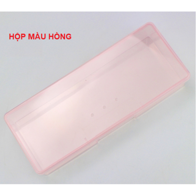 -Hộp nhựa chữ nhật đựng chì vẽ, dao điêu khắc, kim, ngòi phun xăm | BigBuy360 - bigbuy360.vn