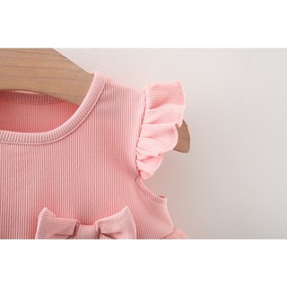 Váy bé gái thun cotton phối lưới tầng siêu xinh cho bé dự tiệc sinh nhật D1020 Bí Ngô Nhỏ