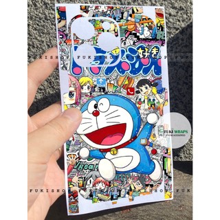 Tấm dán Skin Mặt Sau / Ốp Lưng Doremon MS02 FULL VIỀN Dành Cho 15 pro max 14 pro max 13 pro max 12 pro max - FukiShop
