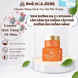 KEM LƯỜI VITAMIN C BỔ SUNG GẤP 5 LẦN VITAMIN C CHỐNG LÃO HOÁ DA DƯỠNG ẨM GIÚP DA SĂN CHẮC CĂNG BÓNG - Nhà Của Jang