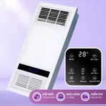 Quạt sưởi âm trần đa năng Luxury 60×30 Màu Trắng Chính hãng KAW_TLC  - Công suất 1300W/ 2600W — ảnh 1