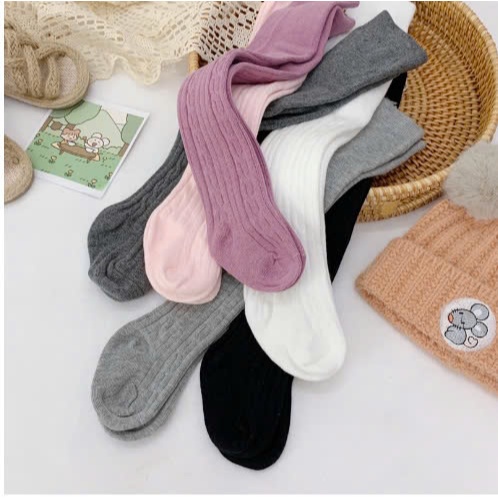 Quần tất LEN GÂN LIỀN BÀN cho bé trai bé gái 0-2 tuổi mesocshop