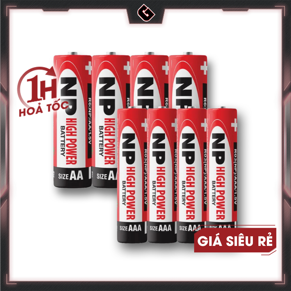Pin National Power AA(R6P) / AAA(R03) Carbon Zinc - Hàng Chính Hãng ...