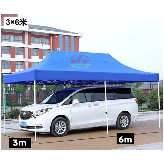 Nhà Bạt Di Động 3M x 6M Che Nắng, Che Mưa Ngoài Trời, Khung Thép Sơn Tĩnh Điện Chống Rỉ
