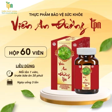 Viên An Đường TPN thành phần chính Dây Thìa Canh, Giảo Cổ Lam giúp ổn định đường huyết, giảm cholesterol (hộp 60v)