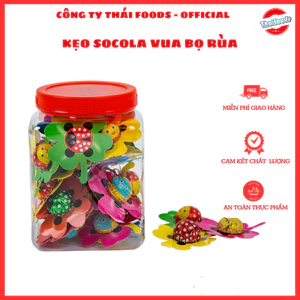 Kẹo Socola vua bọ rùa lọ 32 chiếc Thái Foods, thùng 16 lọ