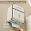 Hộp giấy vệ sinh treo tường 2 ngăn, hộp giấy vệ sinh đa năng chất liệu PP cao cấp sang trọng,chống nước