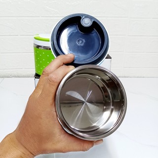 HỘP CƠM CUTE, CẶP LỒNG DỄ THƯƠNG, CAMEN TƠI SÁNG GIỮ NHIỆT LÕI INOX 304, VỎ NHỰA GIỮ NHIỆT NỬA NGÀY