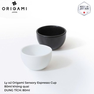 [ORIGAMI JAPAN] Ly sứ ORIGAMI Sensory Espresso Cup 80ml không quai