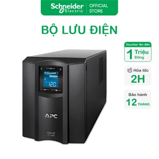Bộ lưu điện APC Smart SMC1500IC 1500VA/ 900W - Màn hình LCD