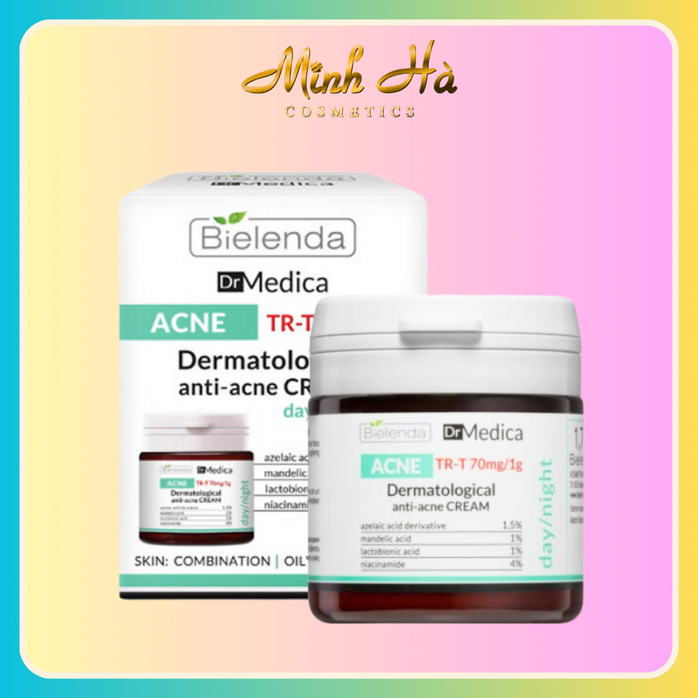 Kem dưỡng da dầu mụn Bielenda Dr Medica Dermatological Anti Acne Face ...