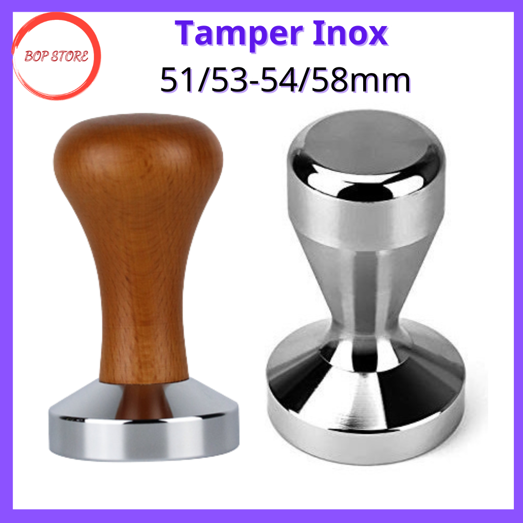 Pevfeciy Station De Tamper Pour Barista (51-58 Mm), Noire, En ABS