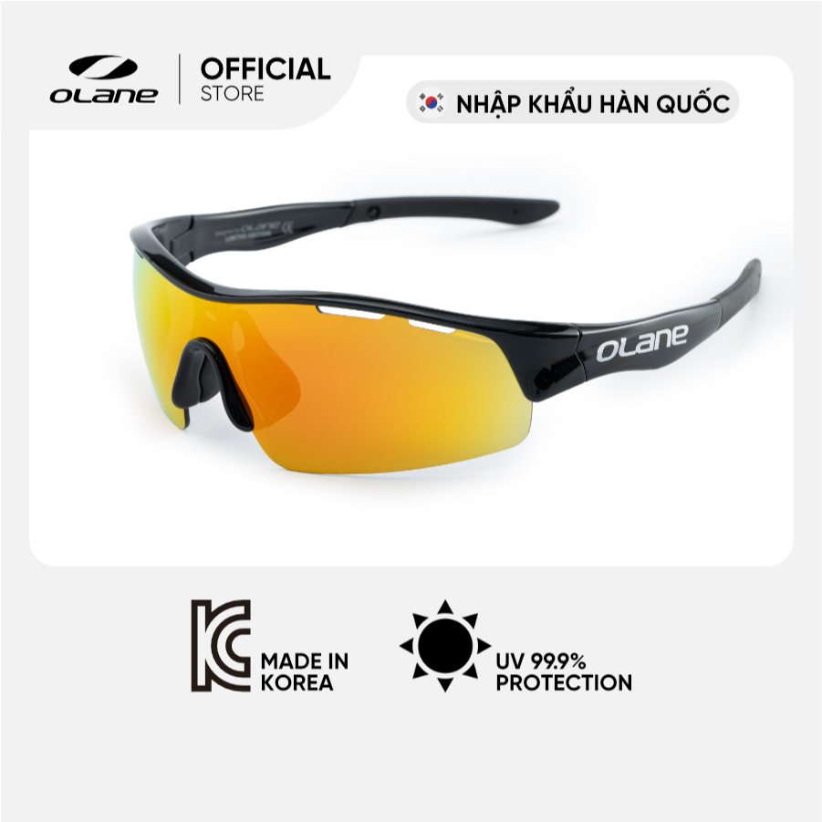 Kính Thể Thao Đạp Xe Chạy Bộ Cao Cấp OLANE Laser M1 Gọng Siêu Nhẹ Phân Cực Polarized Chống UV400