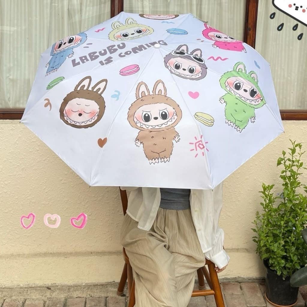 Cây dù capybara nút bấm tự động