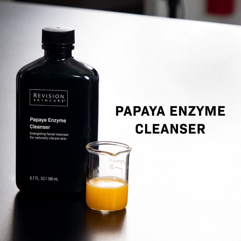 Sữa rửa mặt tẩy tế bào chết nhẹ nhàng với enzyme đu đủ– Revision Skincare PAPAYA ENZYME CLEANSER - Út store