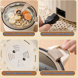 Nồi Hầm Áp Suất Đa Năng 5L Size 24cm – Xào, Nấu, Lẩu, Chiên, Nấu Súp, Canh | Chống Dính Cao Cấp