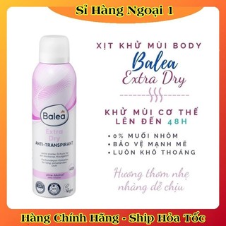 Xịt thơm cơ thể và khử mùi Balea của Đức - Mẫu mới nhất