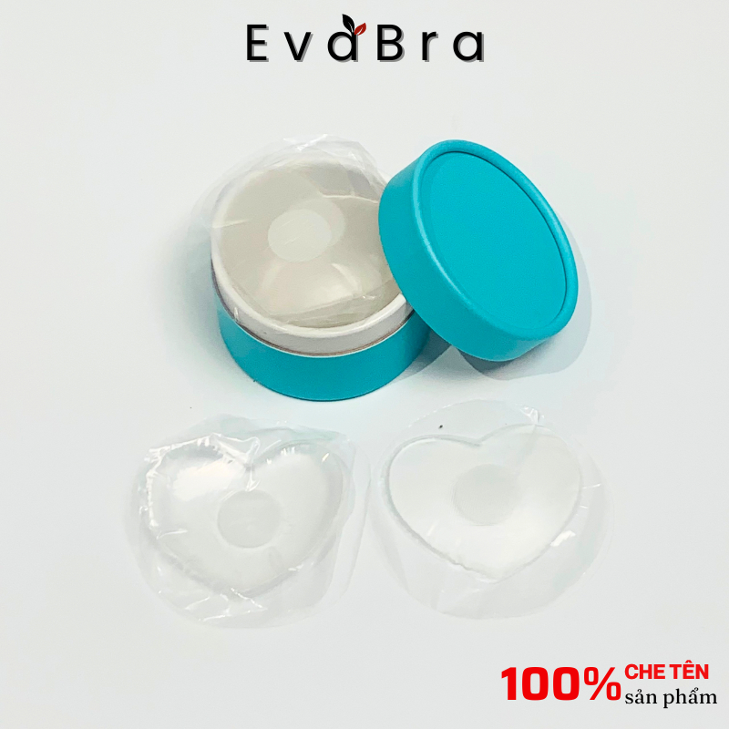 Miếng Dán Ngực Silicone Emstyle Trong Suốt Che Nhũ Hoa Siêu Mỏng Tái Sử Dụng Nhiều Lần Chichi Bra 555