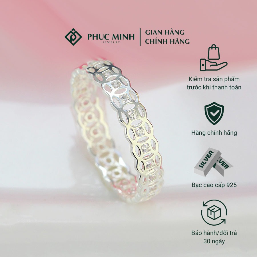 Women's 925 Silver Feng Shui Ring by Phuc Minh Jewelry