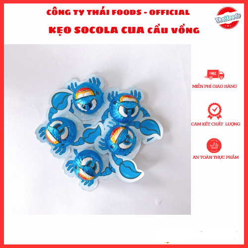COMBO 3 túi Socola Thái Foods hình con vật ngộ nghĩnh Ong, Cua, Bọ 150gr 1 túi