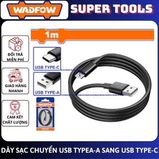 WADFOW Dây cáp sạc USB type-A  sang type-C 1M WUB1501