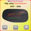Ốp nắp bình xăng xe Everest 2017, 2018, 2019, 2020,2021 nhựa ABS đen nhám cao cấp, bền đẹp