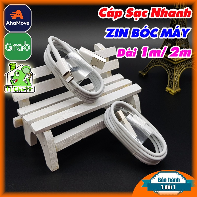 [ZIN BÓC MÁY] Cáp USB Li Ning Sạc Nhanh Dài 1m/ 2m Chính Hãng Chip ZIN ...