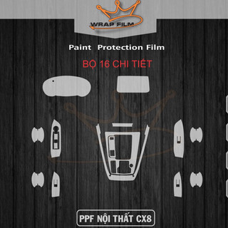 Film dán PPF TPU bảo vệ-chống trầy xước nội thất cho Mazda Cx8