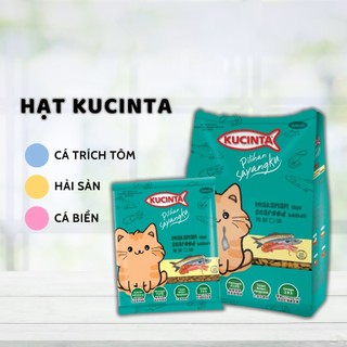 Hạt Mèo Cam Kucinta Thức Ăn Khô 1kg Dinh Dưỡng Cân Bằng Cho Mèo