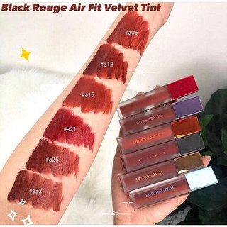 Son Black Rouge Air Fit Velvet Tint Kem Mịn 52 Màu Nhập Khẩu Chính Hãng - Bebeau