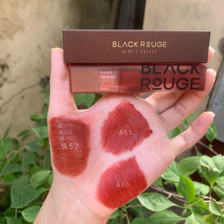 Son Black Rouge Air Fit Velvet Tint Kem Mịn 52 Màu Nhập Khẩu Chính Hãng - Bebeau