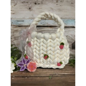 Túi xách len Chunky siêu xinh - Túi xách handmade - DIY