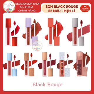 Son Black Rouge Air Fit Velvet Tint Kem Mịn 52 Màu Nhập Khẩu Chính Hãng - Bebeau