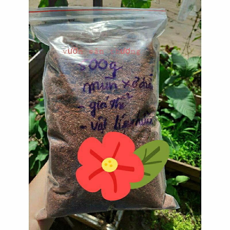 [Đã Ray Sàn] Mụn Xơ Dừa Gói 500g, Dùng Trồng Rau Mầm, Rau, Củ, Quả, Cây, Trộn Đất Cung Cấp Mùn