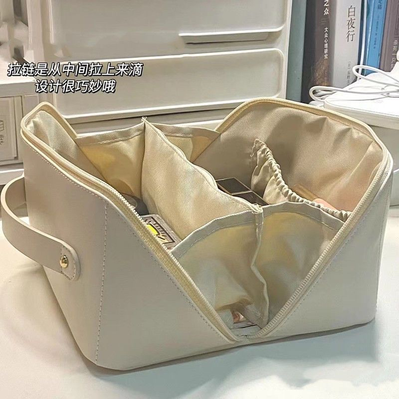 Túi Đựng Mỹ Phẩm Cỡ Lớn Đa Năng Tiện Dụng Khi Đi Du Lịch - Túi Đựng Đồ Trang Điểm,Hộp Đựng Đồ Makeup Siêu Sang HQC-044