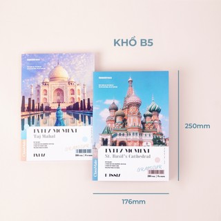 Vở Kẻ 4 Ô Ly Ngang, Tập Sinh Viên B5 200 Trang CLASSMATE Định Lượng 70gsm Cao Cấp Bìa Chống Nước NB5-20-0308S